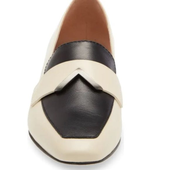 27 Edit Roxanne Loafer- black/cream- size 7.5 - Picture 4 of 10